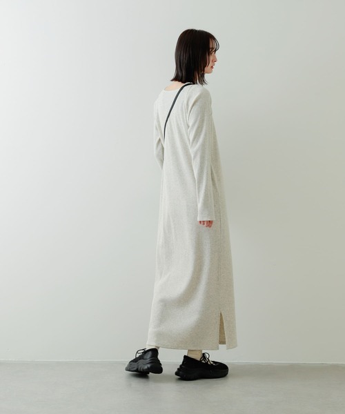 【美品】SENSE OF PLACE デザインネックカットワンピース SENSE OF PLACE by URBAN RESEARCH（センスオブプレイスバイ