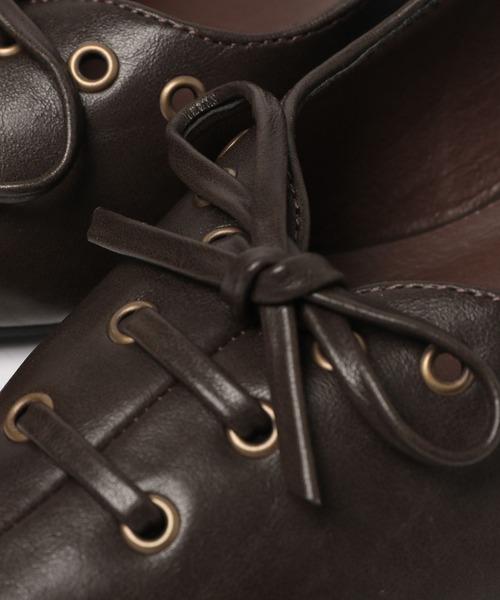 FOREVER 21（フォーエバー トゥエンティーワン）の「【2025SS】レースアップミュール（その他シューズ・レディース・ブラック/ブラウン・MEDIUM/LARGE）」の8枚目の写真