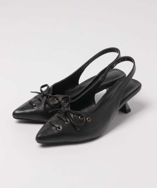 FOREVER 21（フォーエバー トゥエンティーワン）の「【2025SS】レースアップミュール（その他シューズ・レディース・ブラック/ブラウン・MEDIUM/LARGE）」の22枚目の写真