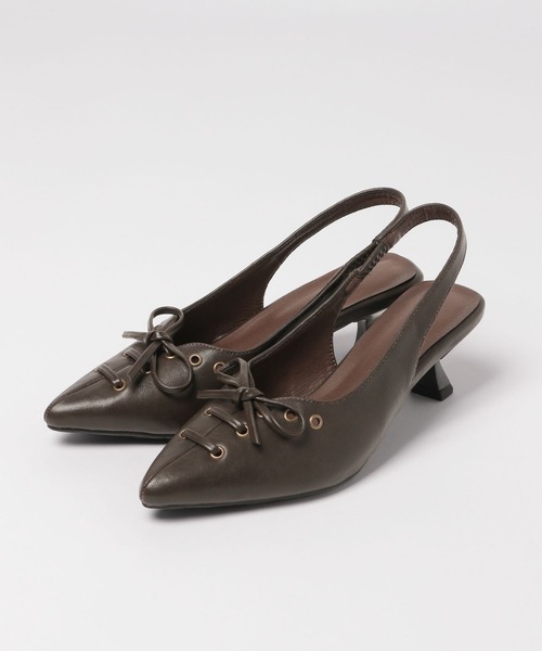 FOREVER 21（フォーエバー トゥエンティーワン）の「【2025SS】レースアップミュール（その他シューズ・レディース・ブラック/ブラウン・MEDIUM/LARGE）」の21枚目の写真