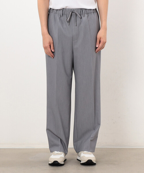COMME CA ISM（コムサイズム）の「ウールライク リラックスワイドパンツ（スラックス・メンズ・ブラック/グレー/ベージュ・MEDIUM/LARGE）」の13枚目の写真