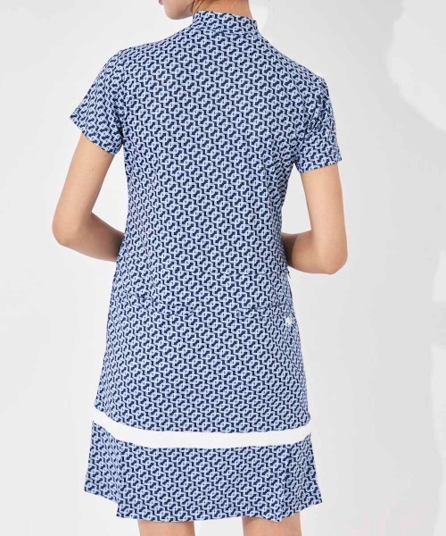 FILA GOLF(フィラゴルフ )の「遮熱バーチカルメッシュ レトロデザインワンピース(ワンピース・レディース・ライトグリーン/ラベンダー/ライトピンク・MEDIUM/LARGE/X-LARGE/SMALL)」の20枚目の写真