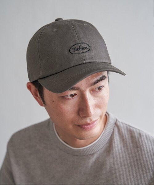 Dickies(ディッキーズ)の「Dickies ディッキーズ ロゴ刺繍キャップ(キャップ・メンズ・グレー/ブラック/ネイビー/ベージュ・FREE)」の3枚目の写真
