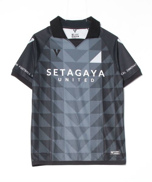 fridge（フリッジ）の「☆【SETAGAYA UNITED】セタガヤユナイテッド 22-23 UNIFORM HOME（Tシャツ/カットソー・メンズ・ブラック/ベージュ・SMALL/150）」の2枚目の写真