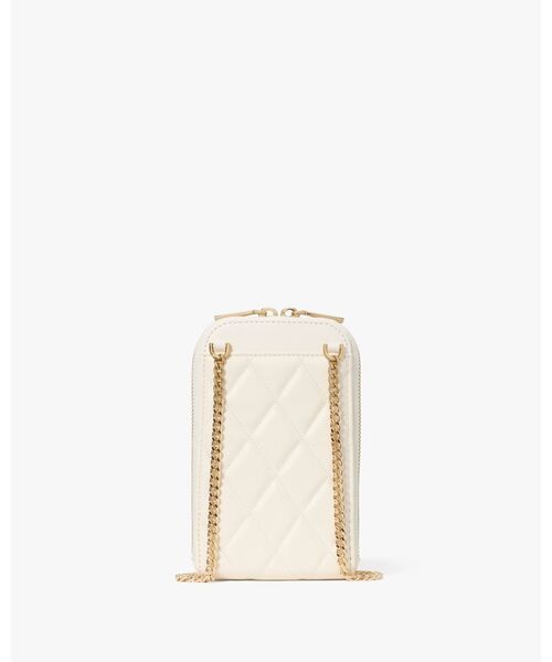 kate spade new york（ケイトスペード ニューヨーク）の「キャリー ノース サウス ジップ フォン クロスボディ（スマホグッズ・レディース・アイボリー・ONESIZE）」の4枚目の写真