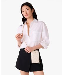 kate spade new york | キャリー ノース サウス ジップ フォン クロスボディ(スマホグッズ)