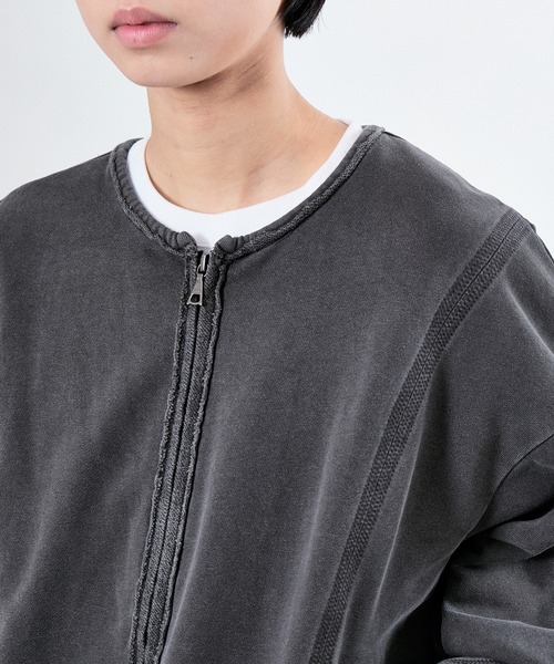 カーディガン STITCH  SWEAT ZIP CARDIGAN レディース M TO R カーディガン STITCH SWEAT ZIP CARDIGAN レディース