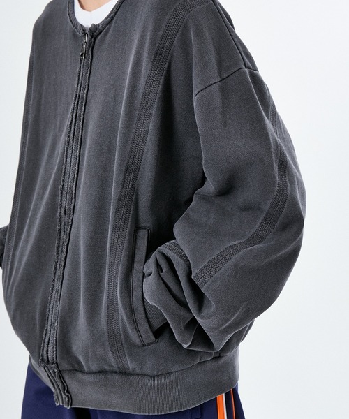 カーディガン STITCH  SWEAT ZIP CARDIGAN レディース M TO R カーディガン STITCH SWEAT ZIP CARDIGAN レディース