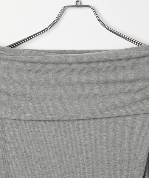 Heather(ヘザー)の「サイドドロストプルオーバー 323433(Tシャツ/カットソー・レディース・ブラック/グレー/オフホワイト・FREE)」の5枚目の写真