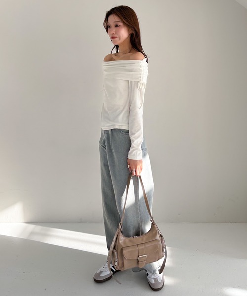 Heather(ヘザー)の「サイドドロストプルオーバー 323433(Tシャツ/カットソー・レディース・ブラック/グレー/オフホワイト・FREE)」の19枚目の写真