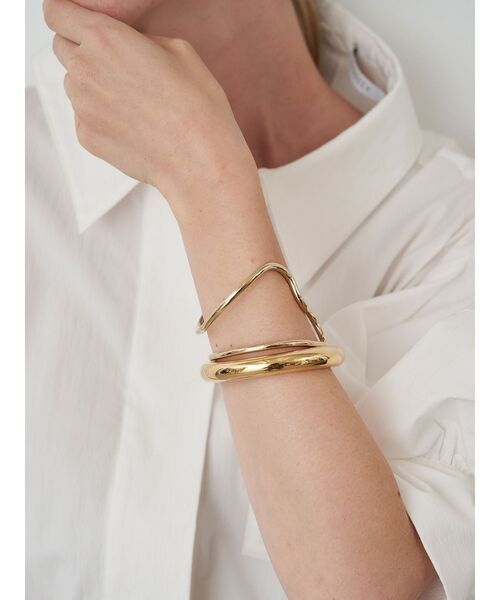 ELENDEEK（エレンディーク）の「シックラインバングル（ブレスレット・レディース・ゴールド/シルバー・FREE）」の7枚目の写真