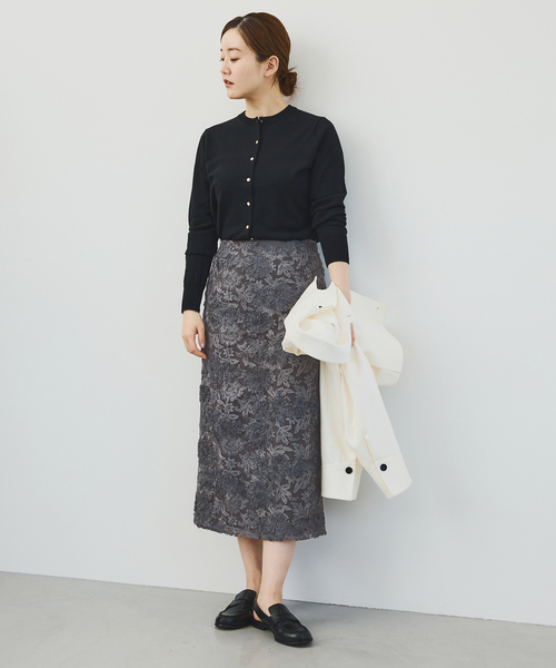 セール】《追加》シアーフラワーレーススカート（スカート）｜IENA