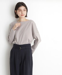 THE SHOP TK （ザ ショップ ティーケー ）の「ドロップショルダープルオーバー【洗える】（Tシャツ/カットソー・レディース）」