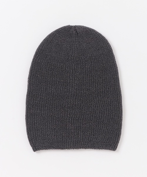 URBAN RESEARCH DOORS（アーバンリサーチドアーズ）の「和紙ビーニー（ニットキャップ/ビーニー・レディース・ナチュラル/チャコールグレー・ONE）」の5枚目の写真