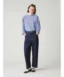 MidiUmi（ミディウミ）の「MidiUmi ハイウエストワイドストレートデニム（その他パンツ）」