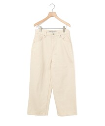 MidiUmi ハイウエストワイドストレートデニム