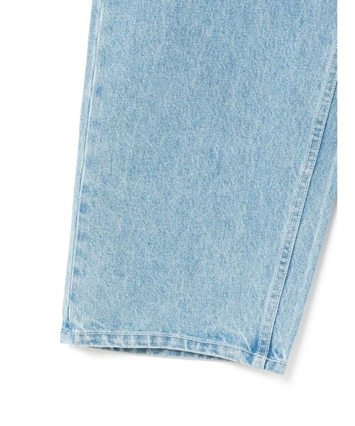 MidiUmi（ミディウミ）の「MidiUmi ハイウエストワイドストレートデニム（その他パンツ・レディース・キナリ/ネイビー/ライトブルー・S/M）」の8枚目の写真