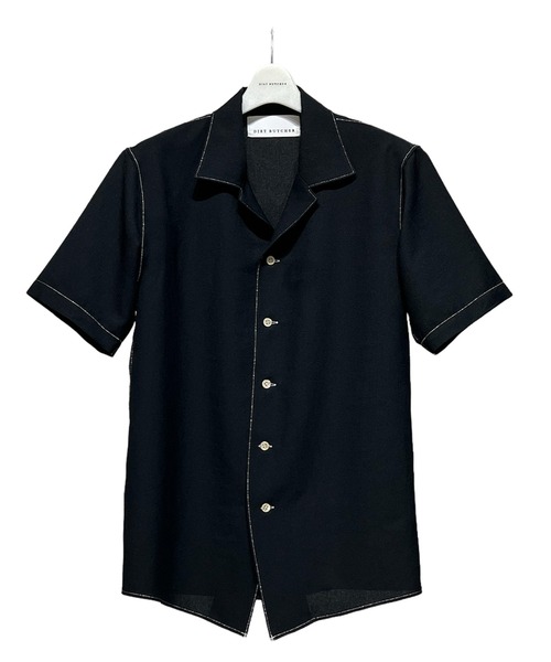 DIET BUTCHER(ダイエットブッチャー)の「DIET BUTCHER/ダイエットブッチャー Short sleeve shirt シャツ(Tシャツ/カットソー・メンズ・ブラック・3/2/1)」の1枚目の写真