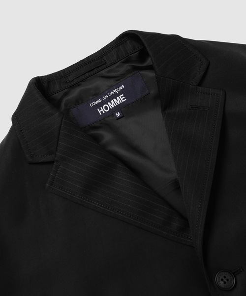 セール】ウールギャバストライプ 切替 JACKET（テーラードジャケット