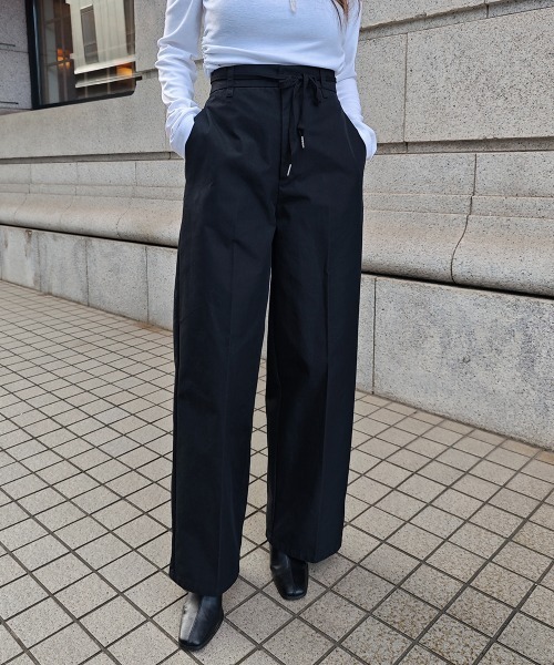 【新品未使用】CASTELBAJA スラックス 焦茶90 marvelous by Pierrot パンツ スラックス 接触冷感 涼しい