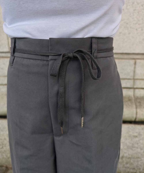 esutoreja（エストレジャ）の「TCツイルパンツ（スラックス・レディース・ブラック/ベージュ/グレー・FREE）」の16枚目の写真