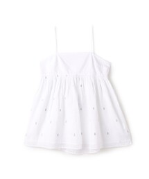 NE QUITTEZ PAS! | 【別注】ne Quittez pas BLACK POPLIN ORGANZE キャミソールトップス(キャミソール)