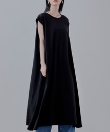 etoll. | ショルダータックスリーブレスコットンワンピ(ワンピース)