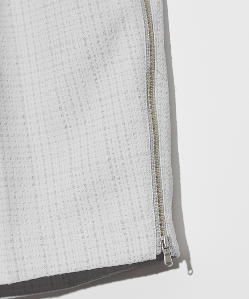 クールツイード サイドジップ ショートパンツ / ハーフパンツ（その他