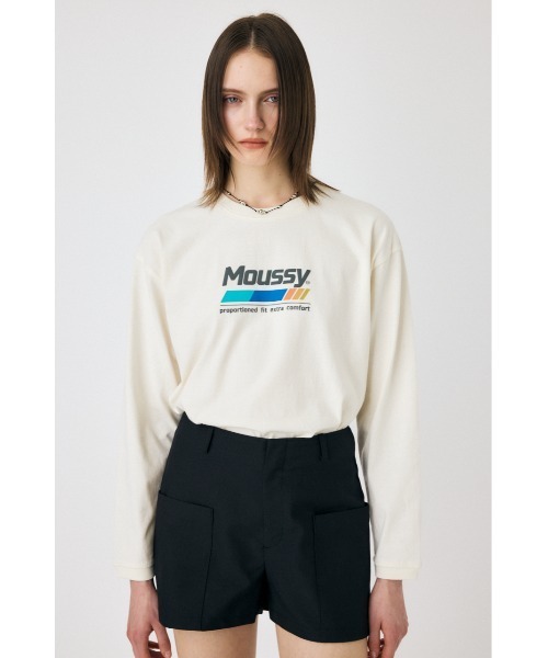 MOUSSY(マウジー)の「【ZOZO・一部店舗限定】90S MOUSSY LS Tシャツ(Tシャツ/カットソー・レディース・ブラック/ホワイト/グリーン・FREE)」の8枚目の写真