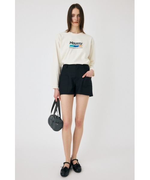 MOUSSY(マウジー)の「【ZOZO・一部店舗限定】90S MOUSSY LS Tシャツ(Tシャツ/カットソー・レディース・ブラック/ホワイト/グリーン・FREE)」の9枚目の写真