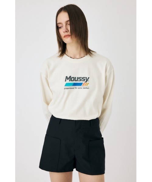 MOUSSY(マウジー)の「【ZOZO・一部店舗限定】90S MOUSSY LS Tシャツ(Tシャツ/カットソー・レディース・ブラック/ホワイト/グリーン・FREE)」の12枚目の写真