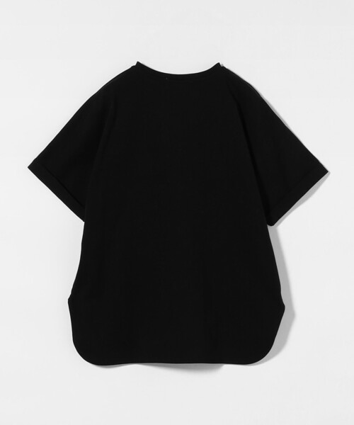 tシャツ コットン天竺 ラウンドヘム Tシャツ レディース FRAMeWORK tシャツ 「追加」コットン天竺ラウンドヘム