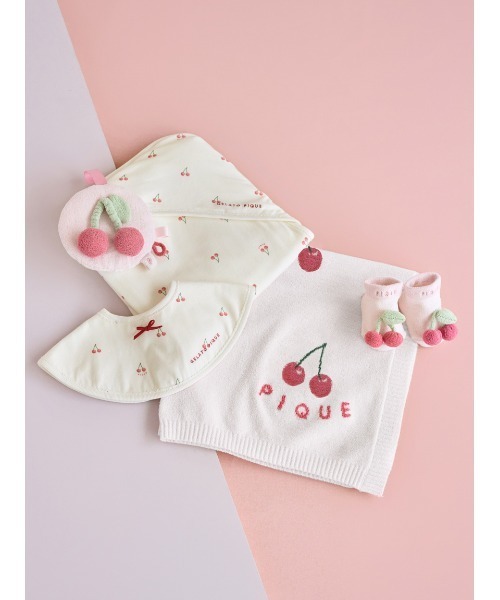 gelato pique（ジェラートピケ）の「【KIDS】フルーツ柄ブランケット