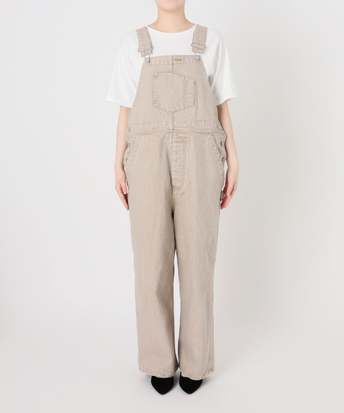 FRAMeWORK(フレームワーク)の「カラーデニムサロペット(サロペット/オーバーオール・レディース・グレー/ベージュ・36/38)」の18枚目の写真