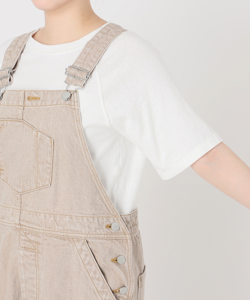 FRAMeWORK(フレームワーク)の「カラーデニムサロペット(サロペット/オーバーオール・レディース・グレー/ベージュ・36/38)」の10枚目の写真