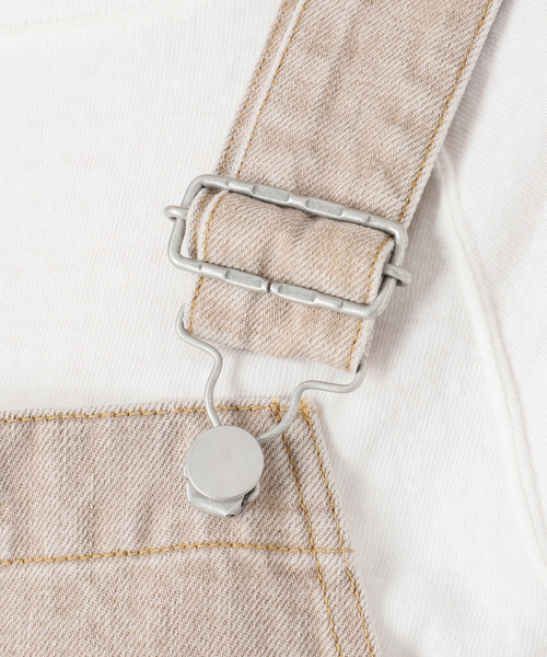 FRAMeWORK(フレームワーク)の「カラーデニムサロペット(サロペット/オーバーオール・レディース・グレー/ベージュ・36/38)」の8枚目の写真