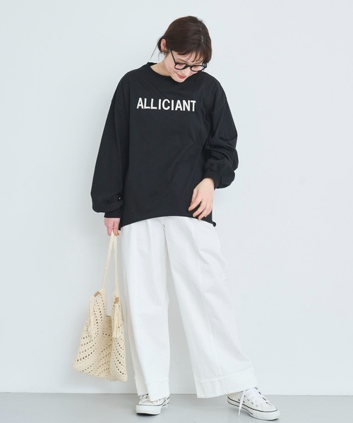 attiree(アティレー)の「裾切り替えチノパンツ(チノパンツ・レディース・ベージュ/ホワイト/ライトグレー/ブラック・MEDIUM/LARGE)」の20枚目の写真