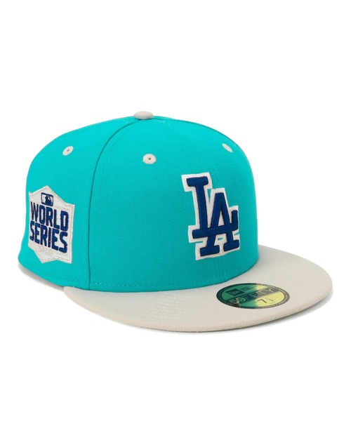 ニューエラキャップ 59FIFTY LAロサンゼルスドジャース ONSPOTZ
