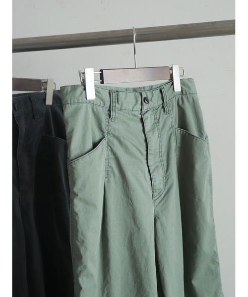 FIL DE FER(フィルデフェール)の「ボールバイオツイル タックボリュームパンツ(その他パンツ・レディース・カーキ/グレー・FREE)」の18枚目の写真