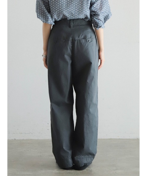 FIL DE FER(フィルデフェール)の「ボールバイオツイル タックボリュームパンツ(その他パンツ・レディース・カーキ/グレー・FREE)」の16枚目の写真