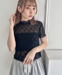 Loueme | リボンメロウシアートップス(Tシャツ/カットソー)