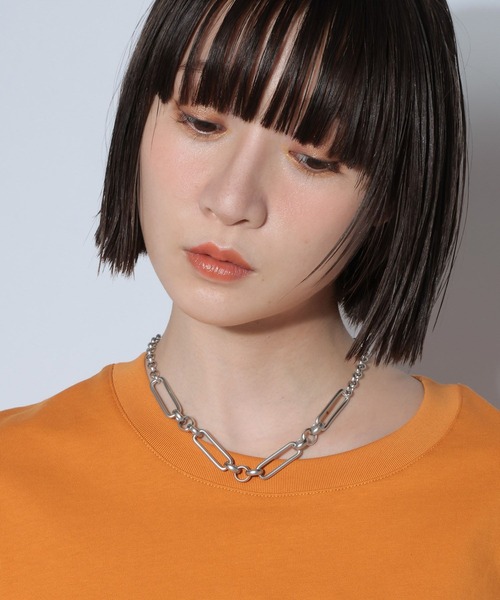 PAGEBOY(ページボーイ)の「チェーンマンテルネックレス(ネックレス・レディース・ゴールド/シルバー・FREE)」の6枚目の写真