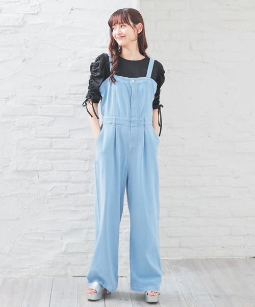 デニムオールインワン（サロペット/オーバーオール）｜Honeys