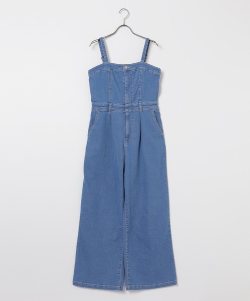 セール】デニムオールインワン（サロペット/オーバーオール）｜Honeys