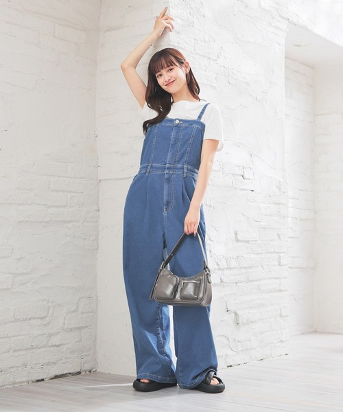 セール】デニムオールインワン（サロペット/オーバーオール）｜Honeys