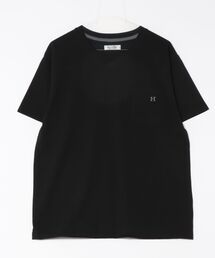 CS0058HエンブロイダリーVネックショートスリーブTシャツ