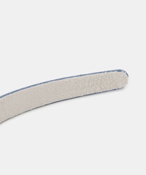 ROPE' PICNIC（ロペピクニック）の「【KIDS/キッズ】パールリボンデニムカチューシャ（カチューシャ・キッズ・サックスブルー/ネイビー・FREE）」の7枚目の写真