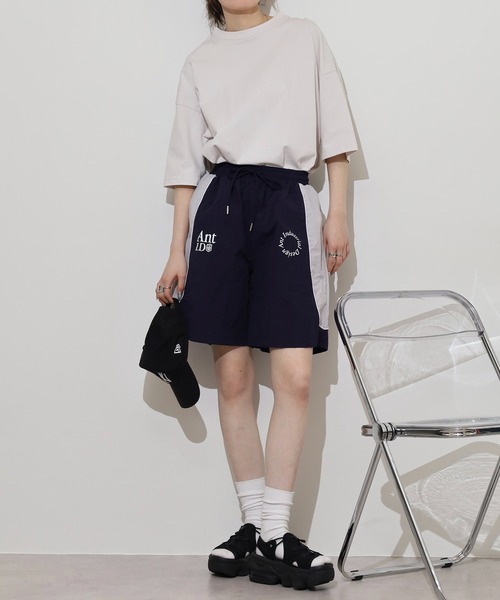 FUNALIVE(ファンアライブ)の「ナイロンタスラン パイピング切替 ショーツ ハーフパンツ(その他パンツ・メンズ・ライトグレー/ブラック/ネイビー/カーキ/ブラック系/ネイビー系・LL/M/L)」の21枚目の写真