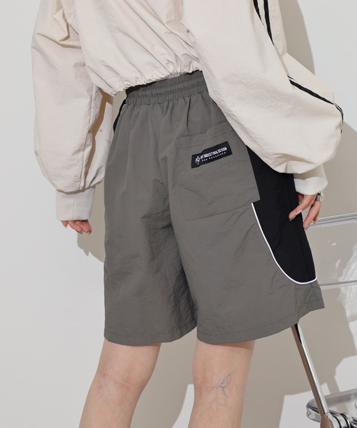 FUNALIVE(ファンアライブ)の「ナイロンタスラン パイピング切替 ショーツ ハーフパンツ(その他パンツ・メンズ・ライトグレー/ブラック/ネイビー/カーキ/ブラック系/ネイビー系・LL/M/L)」の14枚目の写真