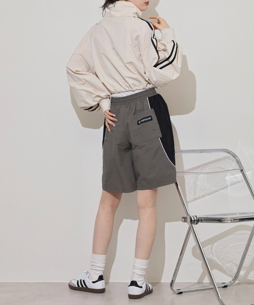 FUNALIVE(ファンアライブ)の「ナイロンタスラン パイピング切替 ショーツ ハーフパンツ(その他パンツ・メンズ・ライトグレー/ブラック/ネイビー/カーキ/ブラック系/ネイビー系・LL/M/L)」の16枚目の写真